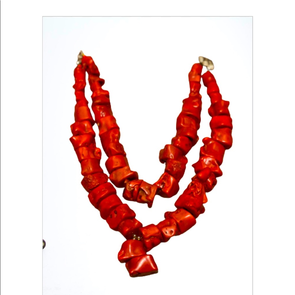 Original Coral bead neckpiece
